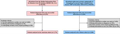 Does Diabetes Mellitus Increase the Short- and Long-Term Mortality in Patients With Critical Acute Myocardial Infarction? Results From American MIMIC-III and Chinese CIN Cohorts